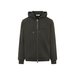 Givenchy Classic Zip-Up Hooded Sweatshirt With Branding - NWT